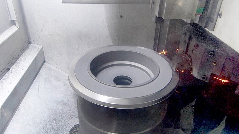 剎車盤粗車工序