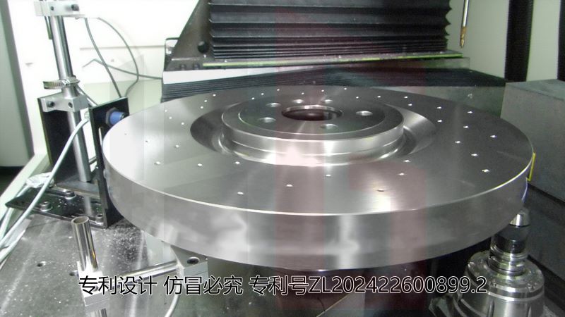 VDZ-450剎車盤對(duì)鉆機(jī)床加工剎車盤